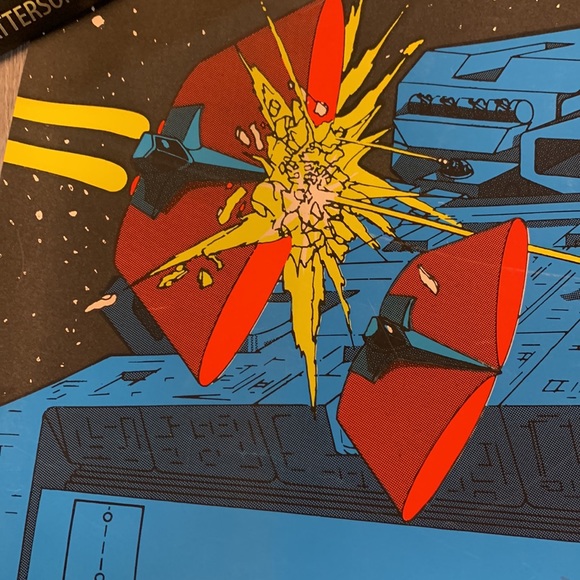 Vintage 1970’s Black Light Outer Space Poster - Picture 3 of 9